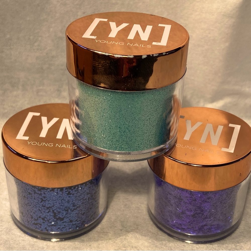 Young nails glitter bundle
